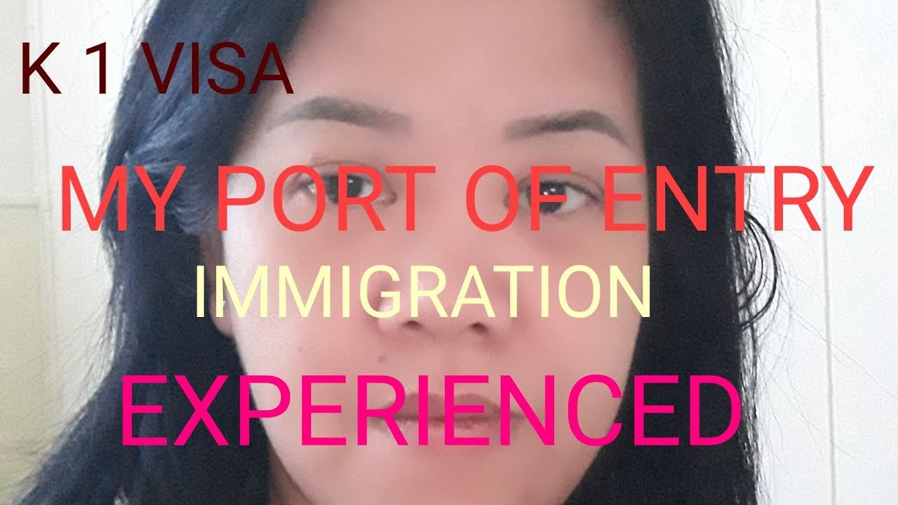K1 PORT OF ENTRY IN USA/TRAVEL TAX FEE?/LUGGAGE/ QUESTIONS??? YouTube