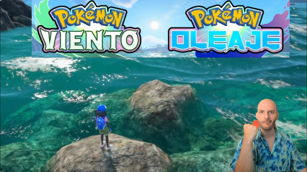¡POKEMON VIENTO Y OLEAJE MEJORES GRÁFICOS EN LA HISTORIA DE LA SAGA! - 10ª Generación WINDS WAVES