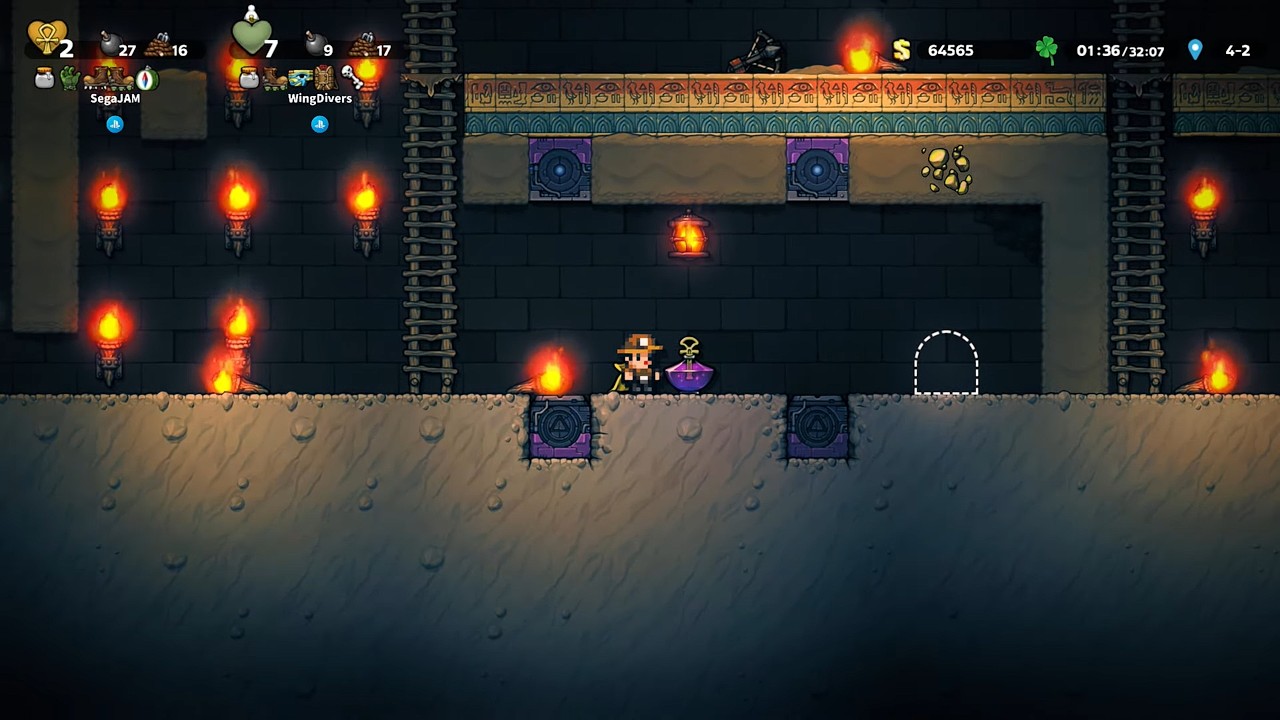 Spelunky 2 - 🍹 Obtaining the Elixir! - 2026/02/09 - PS4 gameplay