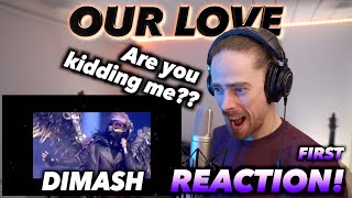 Dimash - Our Love (Masked Singer) FIRST REACTION! (ARE YOU KIDDING ME???) Resimi