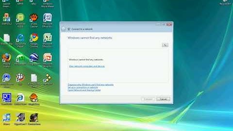 Wirless Interent Problems (Windows Vista)