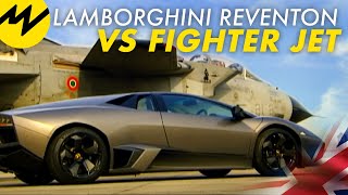 Lamborghini Reventon vs Fighter Jet Lamborghini Reventon vs Fighter Jet