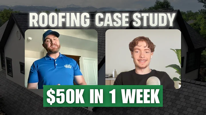 $50K Closed in 1 Week: Roofing Facebook Ads Case Study (10x ROI)