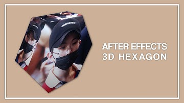 after effects tutorial 3D hexagon