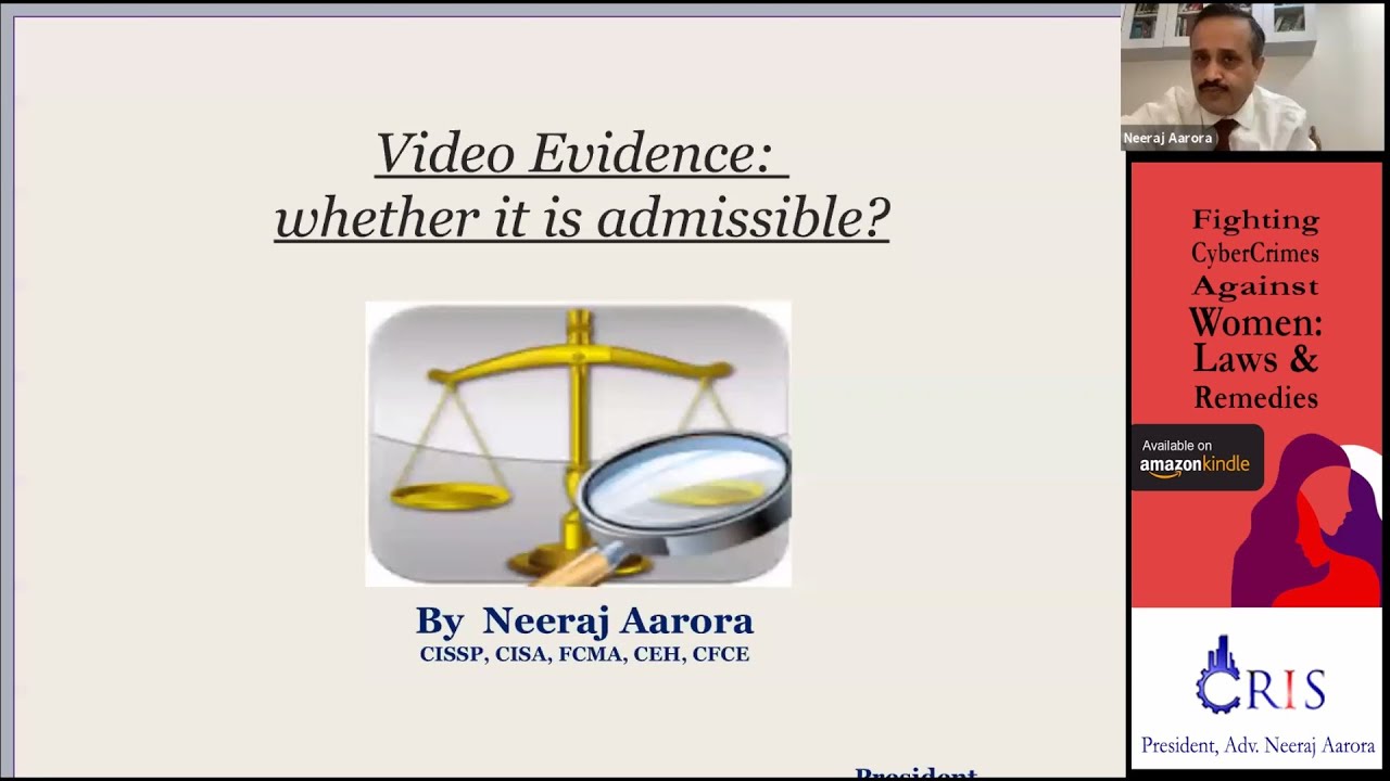 Video Evidence Whether it is admissible? YouTube