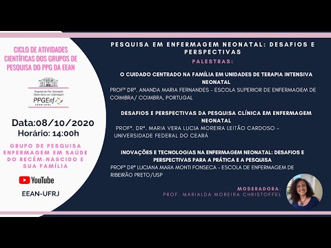 Assista: Pesquisa em enfermagem neonatal: desafios e perspectivas