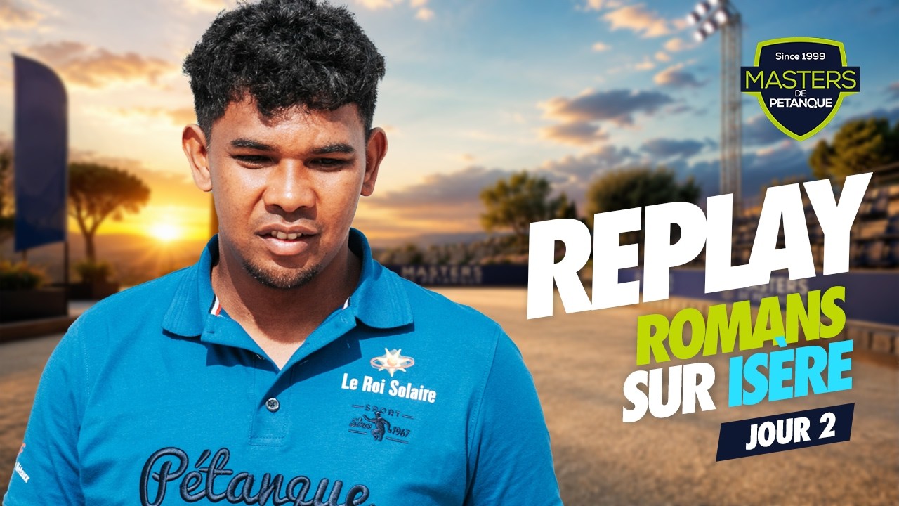 Miniature : MASTERS DE PÉTANQUE 2026 - Le replay intégral de la 1re étape à Romans-Sur-Isère (jour 2)