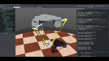 Delta Robot Simulation Using Webots