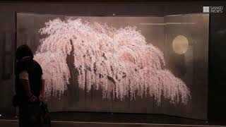 高島屋大阪店で「加山又造展～生命の煌めき～」開幕