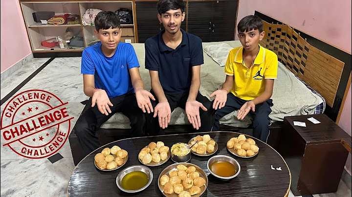 🌶️🔥 Gol Gappe Eating Challenge With Brothers 😋😱 || The A Brothers