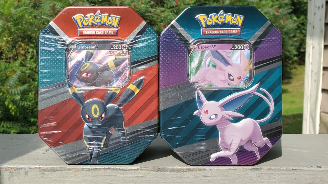 Pokemon V Tin Double Unboxing, Umbreon & Espeon! Pokemon V Tin Double Unboxing, Umbreon & Espeon!