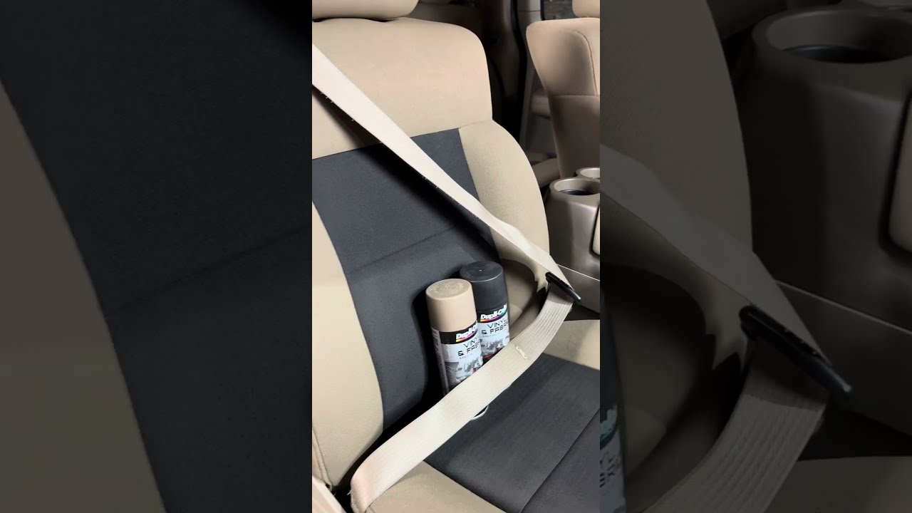 Vinyl And Fabric Before After