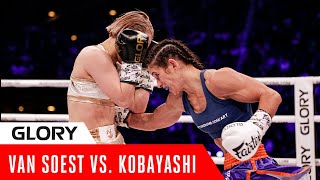 GLORY 80: Tiffany Van Soest vs. Manazo Kobayashi (Super Bantamweight Title Fight) - FULL FIGHT