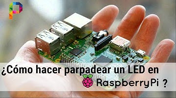 CÓMO HACER PARPADEAR un LED 💡 ► RASPBERRY PI [ TUTORIAL 1 ] ✅