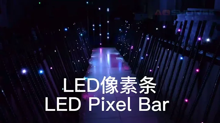 Stage/Nightclub Lighting Madrix LED Pixel Bar Strip, SPI RGB WS2812B 64Pixels/M DC12~36V, IP66