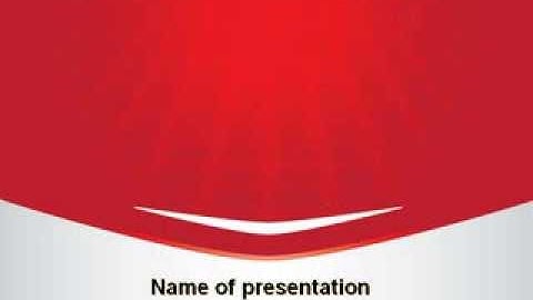 Red Circles Texture PowerPoint Template by PoweredTemplate.com