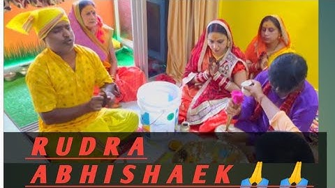 Rudra Abhishek Pooja | रुदराभिषेक #Mahadev #Shiva #AbhishekPuja @sangeetasinghhairstyles