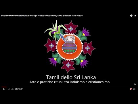 Palermo, finestra sul mondo: "I Tamil"