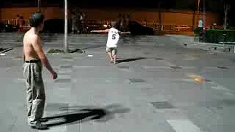 John Tang and Chinese Man Dance Off