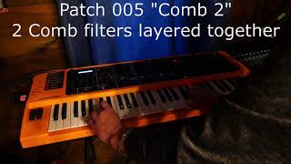 Studiologic Sledge 2 layered patches