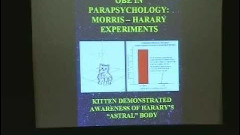 SSE Talks - Psi and UFOs: Lessons for Physics 2/4