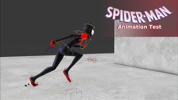 Spider-Verse Style Animation Test - Blender
