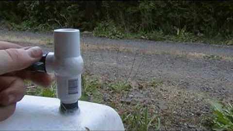 DIY Making a Rain barrel part 1