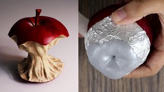 How to Make an Apple Art