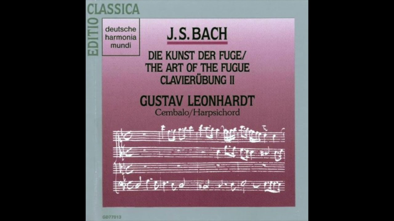 J. S. Bach (1685 - 1750) | Art of the Fugue (Complete) | BWV 1080