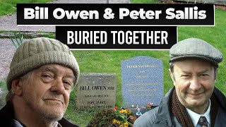 Bill Owen and Peter Sallis Graves. Famous Graves and Resting Places of UK Celebrities.