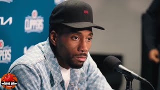 Kawhi Leonard On James Harden \& The Clippers 130-125 Loss To The Lakers. HoopJab NBA