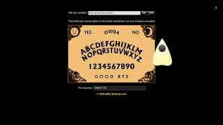PLAYING THE BRAINJAR ONLINE OUIJA BOARD