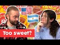 AMERICAN TRIES ARGENTINIAN SNACKS