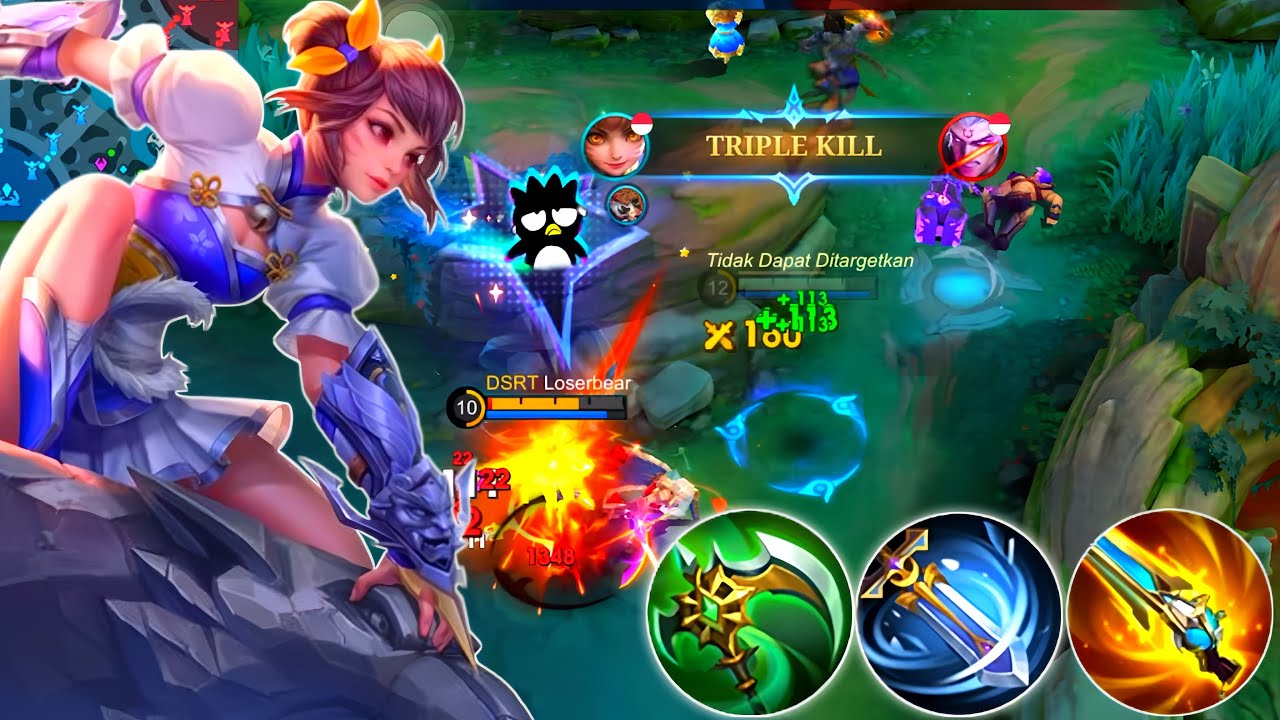 Savage!! Powerfull Wanwan Deadly Marksman | Build Top Global 1 Wanwan | MLBB