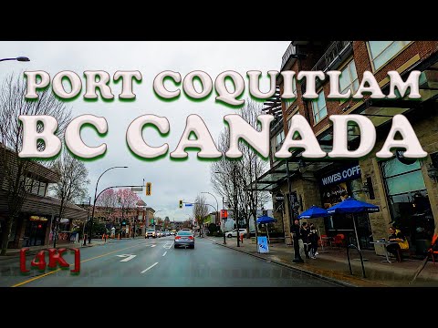 PORT COQUITLAM BC CANADA | Spring 2022 | Driving Tour [4K]