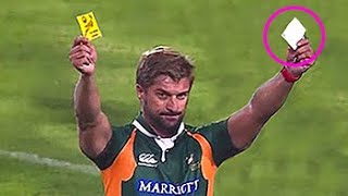 Strange & Brainless rugby moments ending in a card