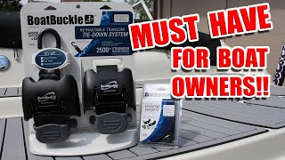 BoatBuckle retractable tie down & mounting bracket kit installation & review | boat tie downs how to by Mile High Campers 17,336 views 2 years ago 2 minutes, 51 seconds