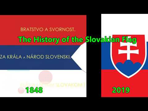 The History of the Slovakian flag