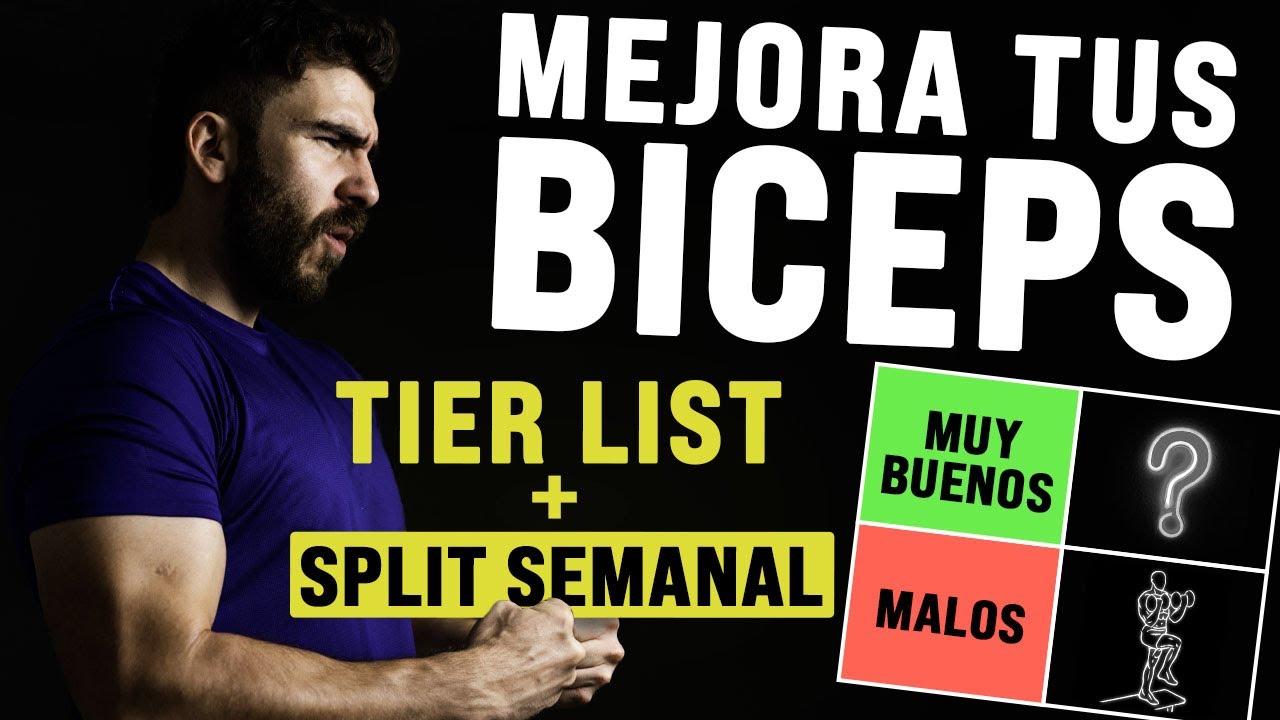 QUÉ EJERCICIOS SÍ Y COMO ACOMODARLOS (LOS BÍCEPS SON LO MÁXIMO)