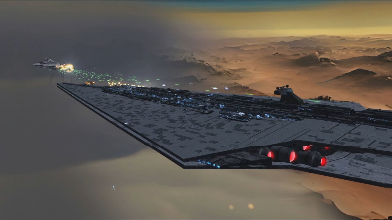 Executor II VS Bellator (SOLO COMBAT) Star Wars Empire at War - SOLO ...