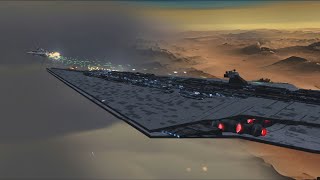 Executor Ii Vs Bellator Solo Combat Star Wars Empire At War - Solo Ships