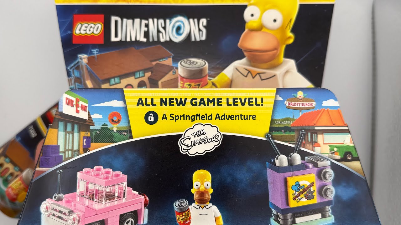LET‘S KLEMM LEGO DIMENSIONS 71202  THE SIMPSONS LEVEL PACK VON 2015 
