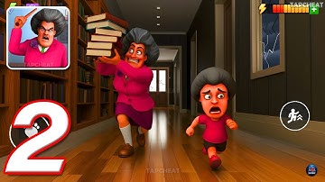 Escape Miss T: Obby Breakout - Gameplay Walkthrough Part 2 - Prank Miss T At School (iOS, Android)