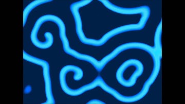 Gray-Scott Model Simulation (Pattern San) -Complex Patterns in Simple Reaction-Diffusion System.wmv