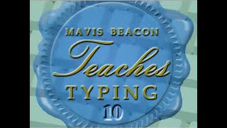 Mavis Beacon Teaches Typing Deluxe 10 Intro