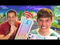 TROLLING with Wireless Keyboard PRANK on Kid! - Fortnite Challenge