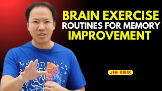 Brain exercise routines for memory improvement by jim kwik