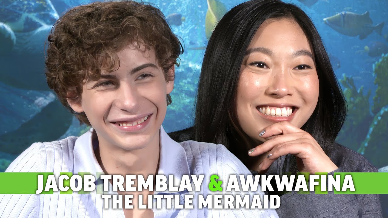 The Little Mermaid Interview: Awkwafina & Jacob Tremblay on Their New Song