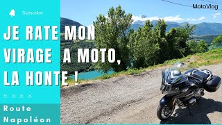 JE RATE MON VIRAGE A MOTO, LA HONTE !