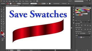 How to Save a Custom Color Swatch in Adobe Illustrator